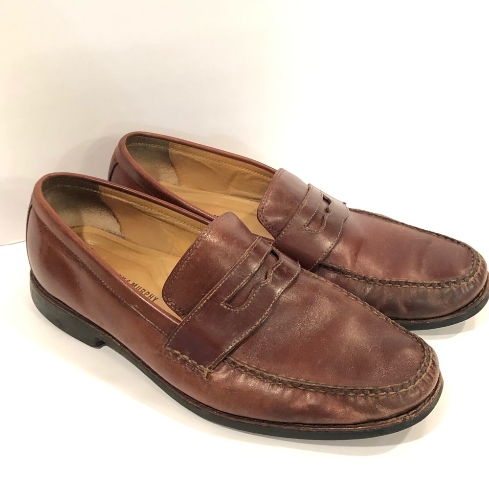 JOHNSTON & MURPHY MEN'S AINSWORTH PENNY LOAFER 10M